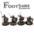 Footsore Miniatures - Late Saxon Fyrd With Spears Pack 1