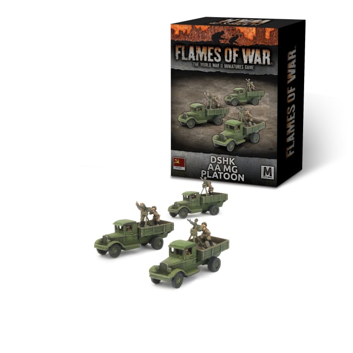 Flames Of War - DShK AA MG Platoon