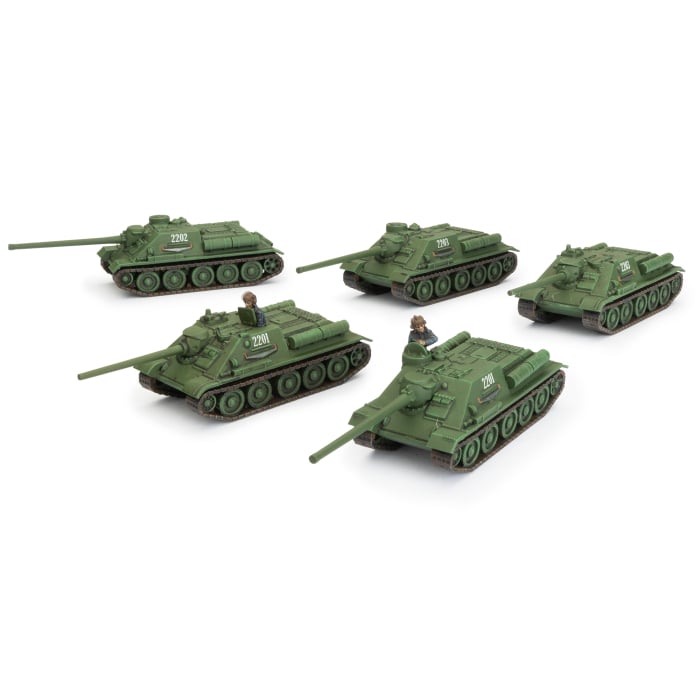 Flames Of War Sprues - SU-100 Or 85