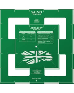 Team Yankee - British Salvo Template