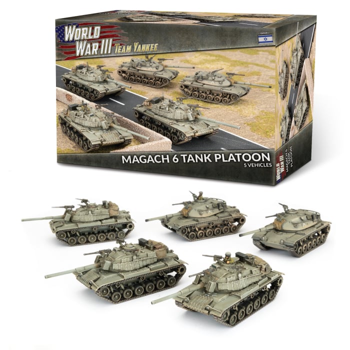 Team Yankee - Magach 6 (Blazer) Platoon