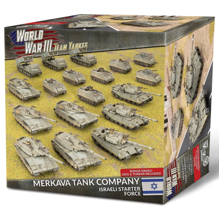 Team Yankee - Israeli Starter Force: Merkava Tank Company