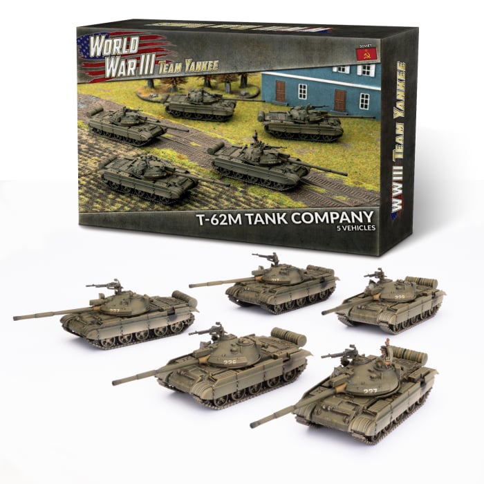 Team Yankee - T-62M Tank Company