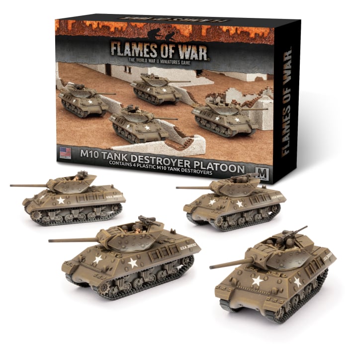 Flames Of War - M10 Tank Destroyer Platoon