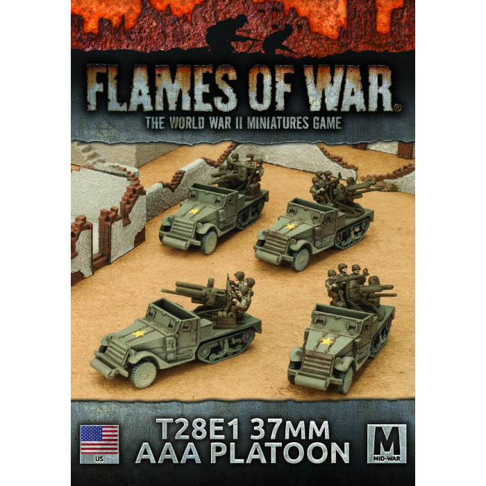 Flames Of War - T28E1 37mm AAA Platoon