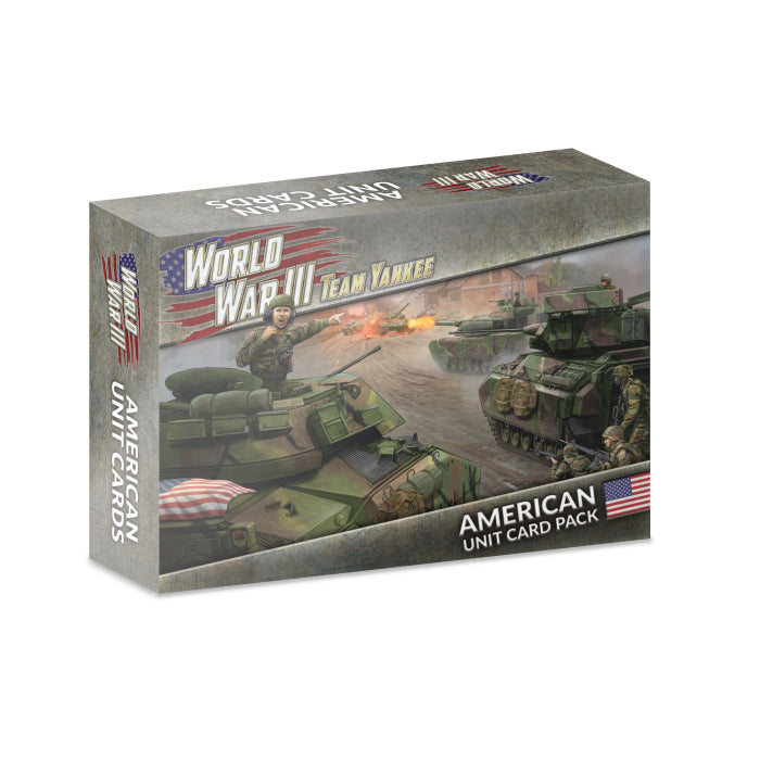 Team Yankee - American Unit Cards