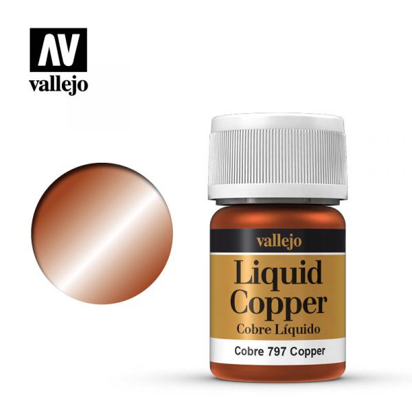 AV Vallejo Model Color 35ml - Copper (Alcohol Based)