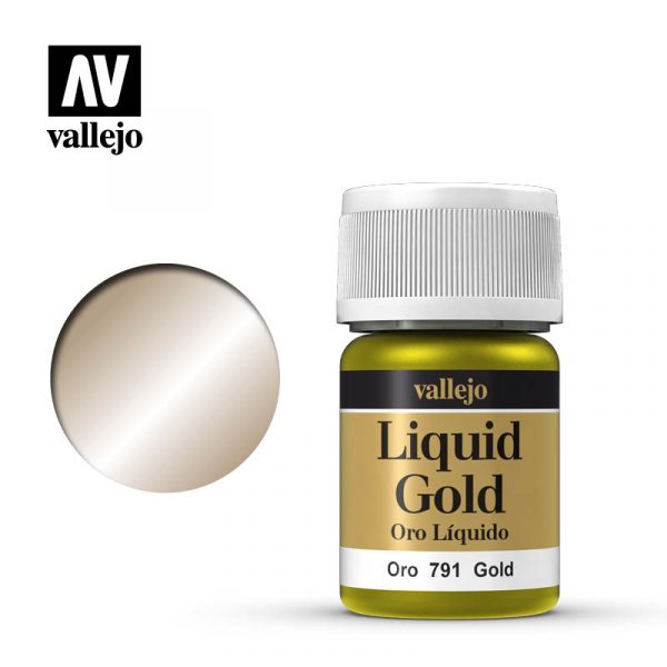 AV Vallejo Model Color 35ml - Gold (Alcohol Based)
