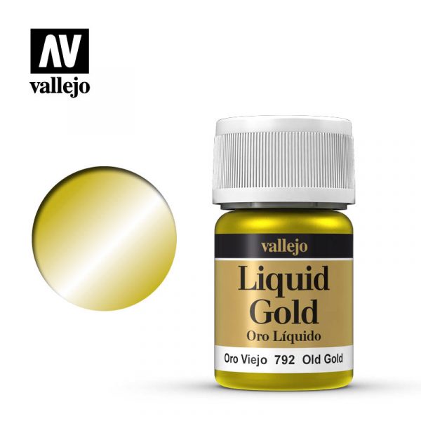 AV Vallejo Model Color 35ml - Old Gold (Alcohol Based)