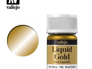 AV Vallejo Model Color 35ml - Rich Gold (Alcohol Based)