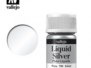 AV Vallejo Model Color 35ml - Silver (Alcohol Based)