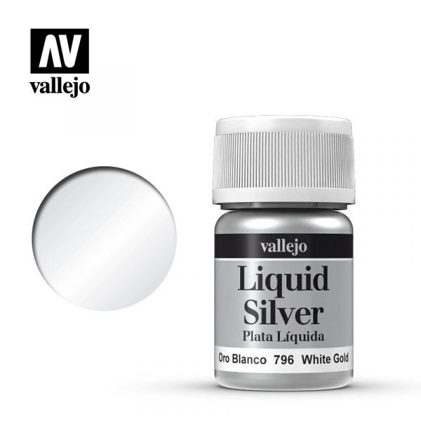 AV Vallejo Model Color 35ml - White Gold (Alcohol Based)