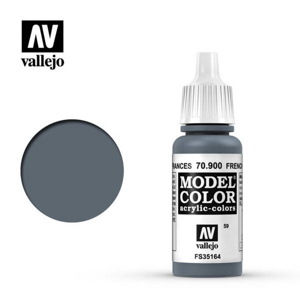 AV Vallejo Model Color 17ml - French Mirage Blue