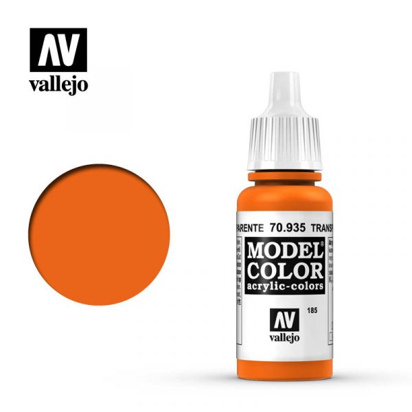 AV Vallejo Model Color 17ml - Transparent Orange
