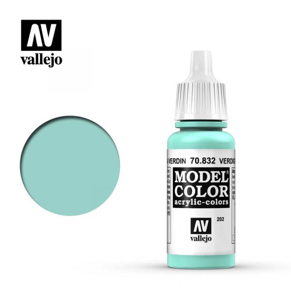 AV Vallejo Model Color 17ml - Verdigris Glaze