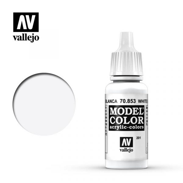AV Vallejo Model Color 17ml - White Glaze