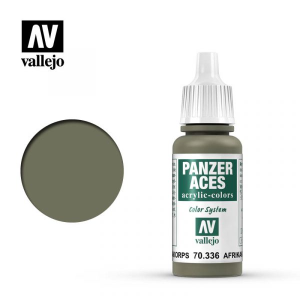 AV Vallejo Panzer Aces 17ml - Afrika Korps Tank Crew