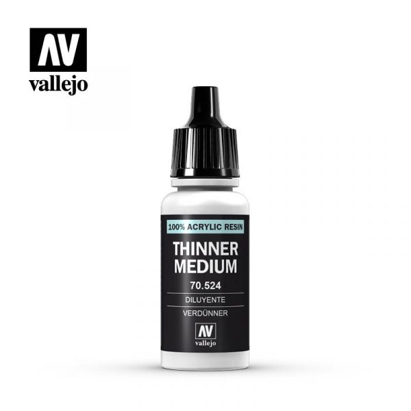 AV Vallejo Model Color 17ml - Thinner Medium