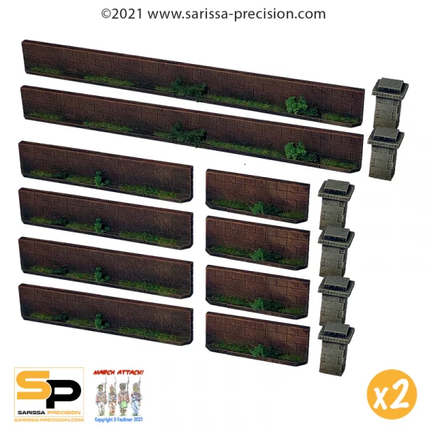 Sarissa Precision - Low Brick Walls