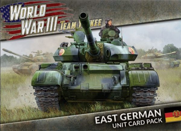 Team Yankee - East German Unit Cards