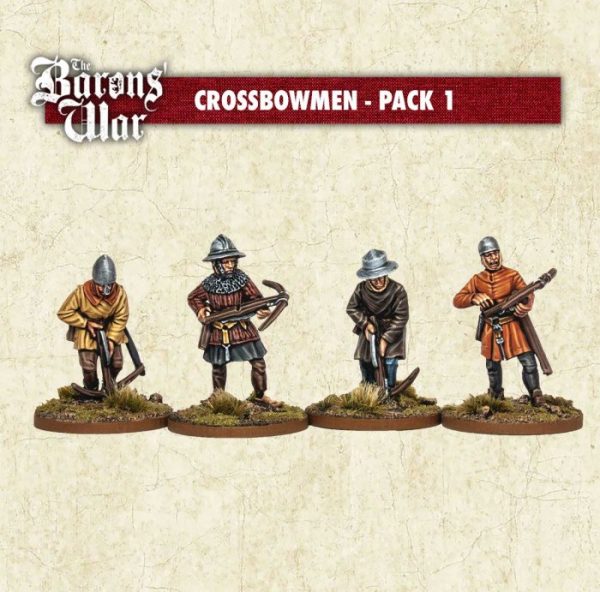 Footsore Miniatures - Crossbowmen Pack 1