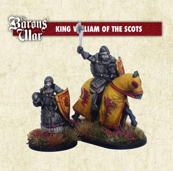 Footsore Miniatures - King William Of The Scots
