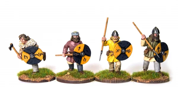 Footsore Miniatures - Viking Bondi Pack 3