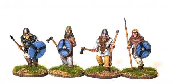Footsore Miniatures - Viking Bondi Pack 5