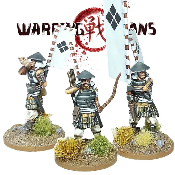 Footsore Miniatures - Ashigaru With Yumi Command