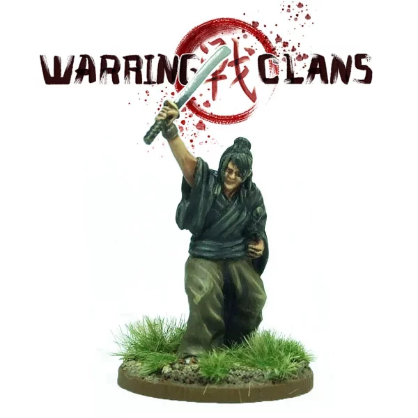 Footsore Miniatures - Akagi Kazuki, Ronin Swordmaster