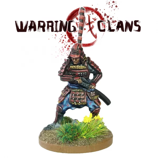 Footsore Miniatures - Samurai Drawing Katana