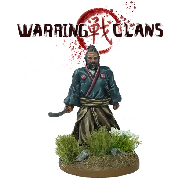 Footsore Miniatures - Walking Samurai With Katana