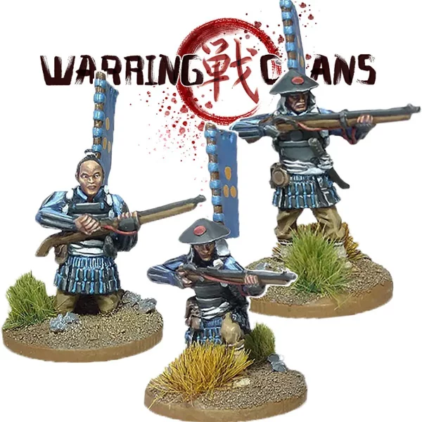 Footsore Miniatures - Ashigaru With Teppo Pack 1
