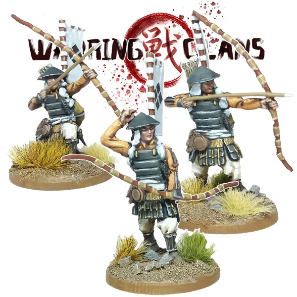 Footsore Miniatures - Ashigaru With Yumi Pack 1