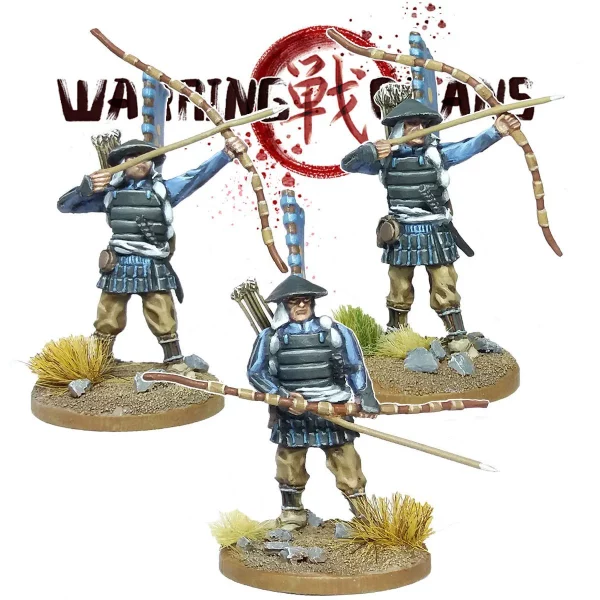 Footsore Miniatures - Ashigaru With Yumi Pack 2