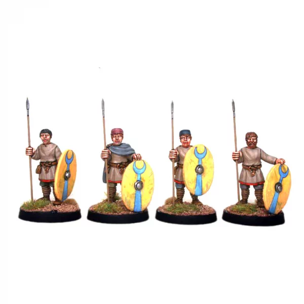 Footsore Miniatures - Late Roman Unarmoured Infantry Standing