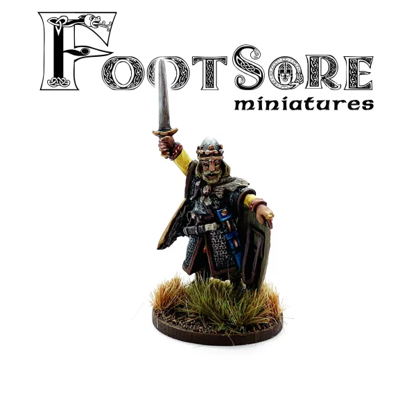 Footsore Miniatures = King Harold Godwinson