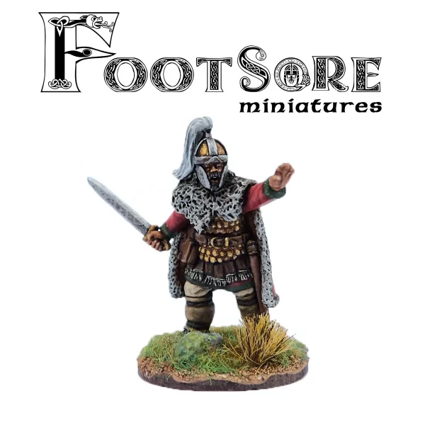Footsore Miniatures - King Alaric I, First King Of The Visigoths