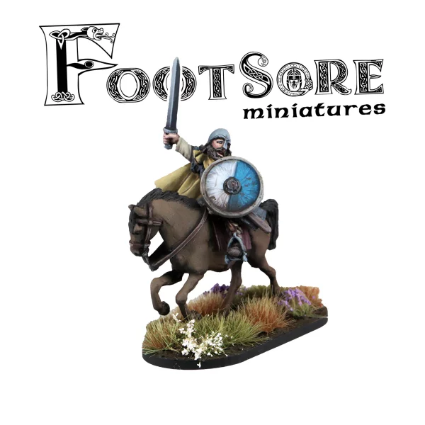 Footsore Miniatures - Anglo Dane Mounted Commander