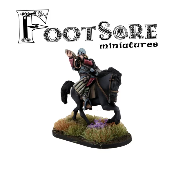 Footsore Miniatures - Anglo Dane Mounted Musician