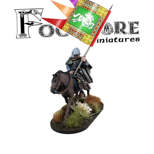Footsore Miniatures - Anglo Dane Mounted Bannerman