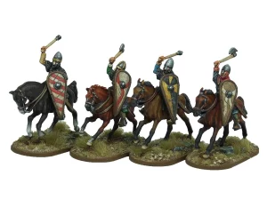 Footsore Miniatures - Norman Cavalrymen Thrusting Overarm