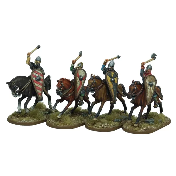 Footsore Miniatures - Norman Cavalrymen Thrusting Overarm