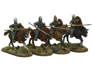 Footsore Miniatures - Norman Cavalrymen Couched Lance Arms
