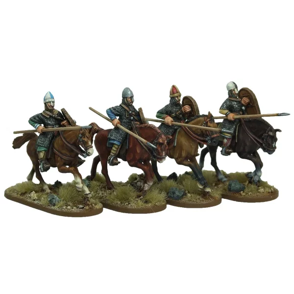Footsore Miniatures - Norman Cavalrymen Couched Lance Arms