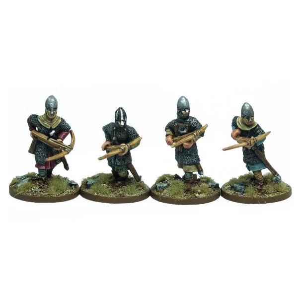 Footsore Miniatures - Norman Armoured Crossbowmen