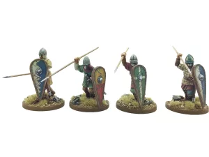 Footsore Miniatures - Unarmoured Norman Infantry 2