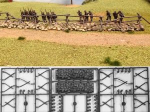 Renedra - Cross & Rail Fencing With Stone Bases