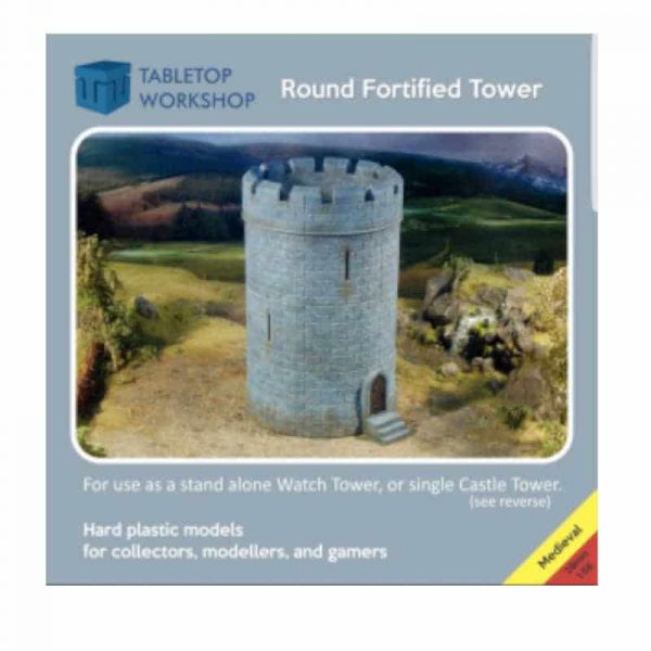 Tabletop Workshop - Round Fortified Tower