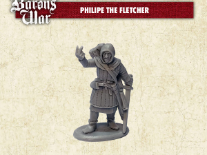 Footsore Miniatures - Philipe The Fletcher